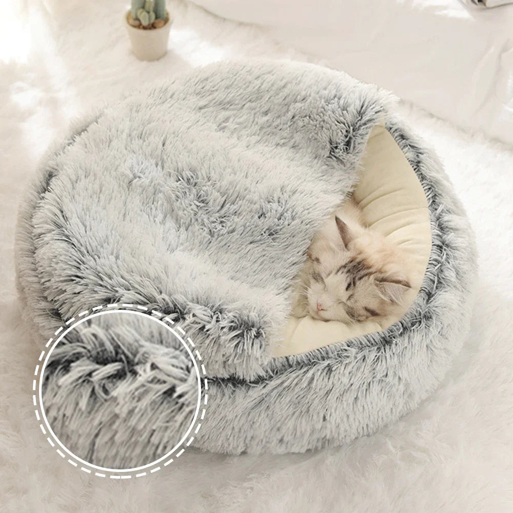 ⛅"Proud Cloud" - Could this be the fluffiest kitty bed ever?☁️