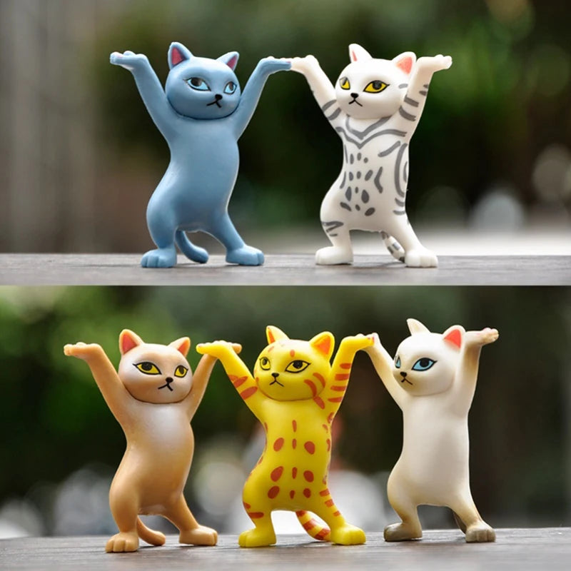 "Put your paws up in the air!" - Strrrong Kitty pen and earphones holder🐈🖋️
