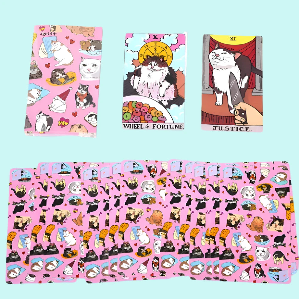 "The Fur-tunetelling Kitties" - Meme Tarot Deck