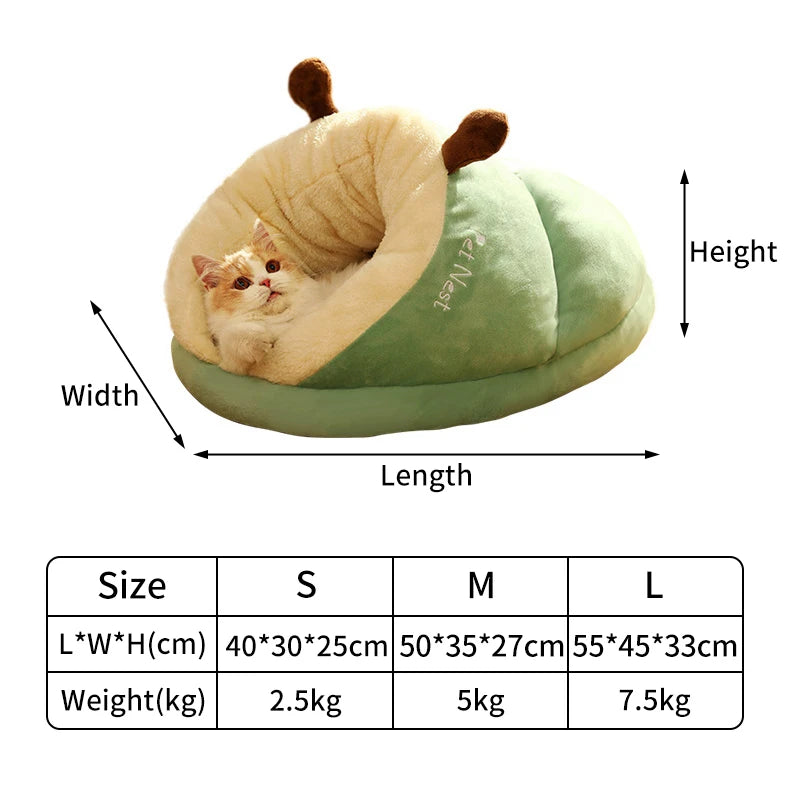 🐛"The Cosy Comfy Cat-erpillar" - Kitty and doggy nest 🪹