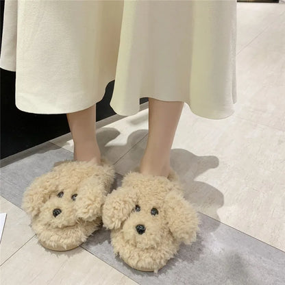 🐶"The Cocker Spaniels" - Extra fluffy doggy slippers🐶