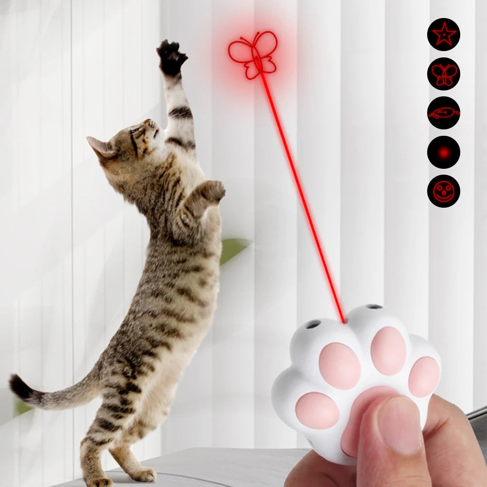 🐾"Toe Beans Kitty Laser" - Absolutely pawsome anti-chonker animation pointer🔦