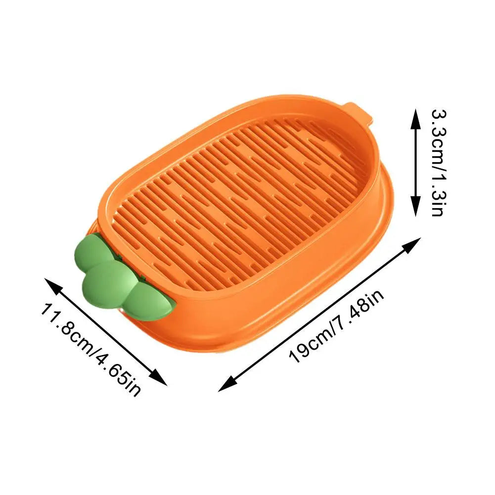 🥕🥕🥕"Happy Carrot" - Kitty's funny yummy grass tray🌱