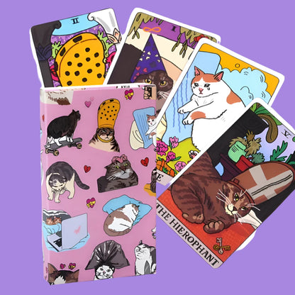 Baraja de tarot de memes de Kitty 