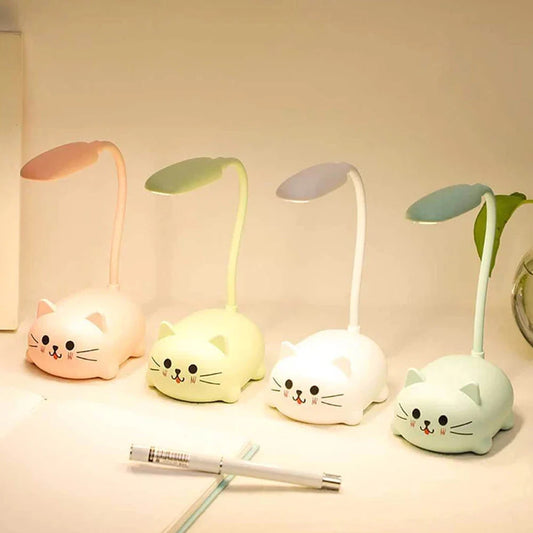 💡"My Glowing Kitty"🥰 - La lámpara de escritorio y luz nocturna portátil más dulce😽