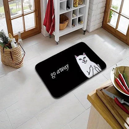 😹Hilarious door mat to welcome unwanted guests appropriately...