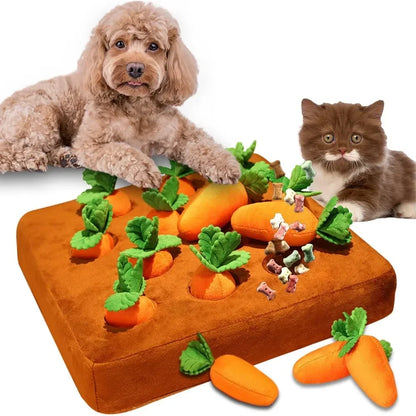 🥕🍓 ¡Cojines locos y chirriantes! - Juego extraíble para doggy y kitty🍓🥕