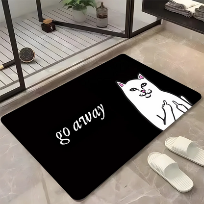 😹Hilarious door mat to welcome unwanted guests appropriately...
