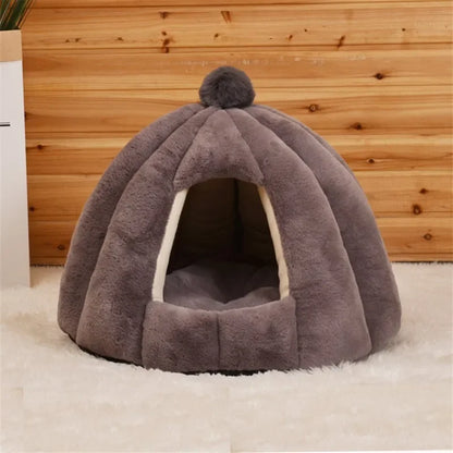 ⛄"El Iglú"🧊 - Calidez invernal para gatitos y perritos en seis  colores bellísimos😊