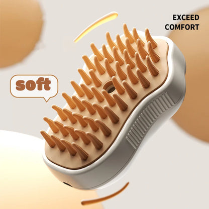 "The Fluff Brush" - Patita del gatito🐾, ballena🐳o delfín - cepillo de vapor frío y cuidado 