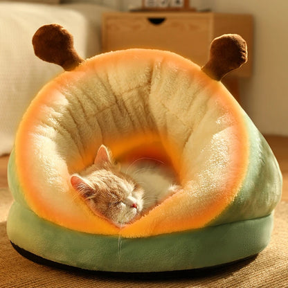 🐛„Fräulein Kuschelraupe“ – Kitty- und Doggynest 🪹