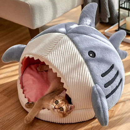 🦈"Paws in Jaws" - ¡Oh, no, Kitty está siendo devorada por un tiburón! 🙀