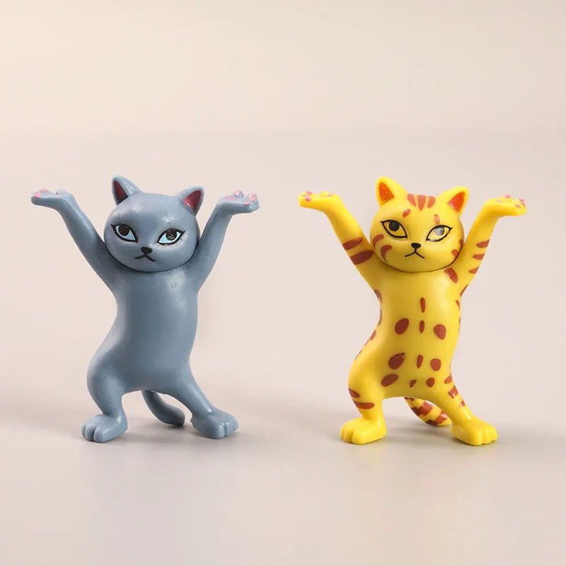 "¡Pon las manos arriba en el aire!" - Soporte para bolígrafo y auriculares Strrrong Kitty🐈🖋️