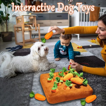 🥕🍓 ¡Cojines locos y chirriantes! - Juego extraíble para doggy y kitty🍓🥕