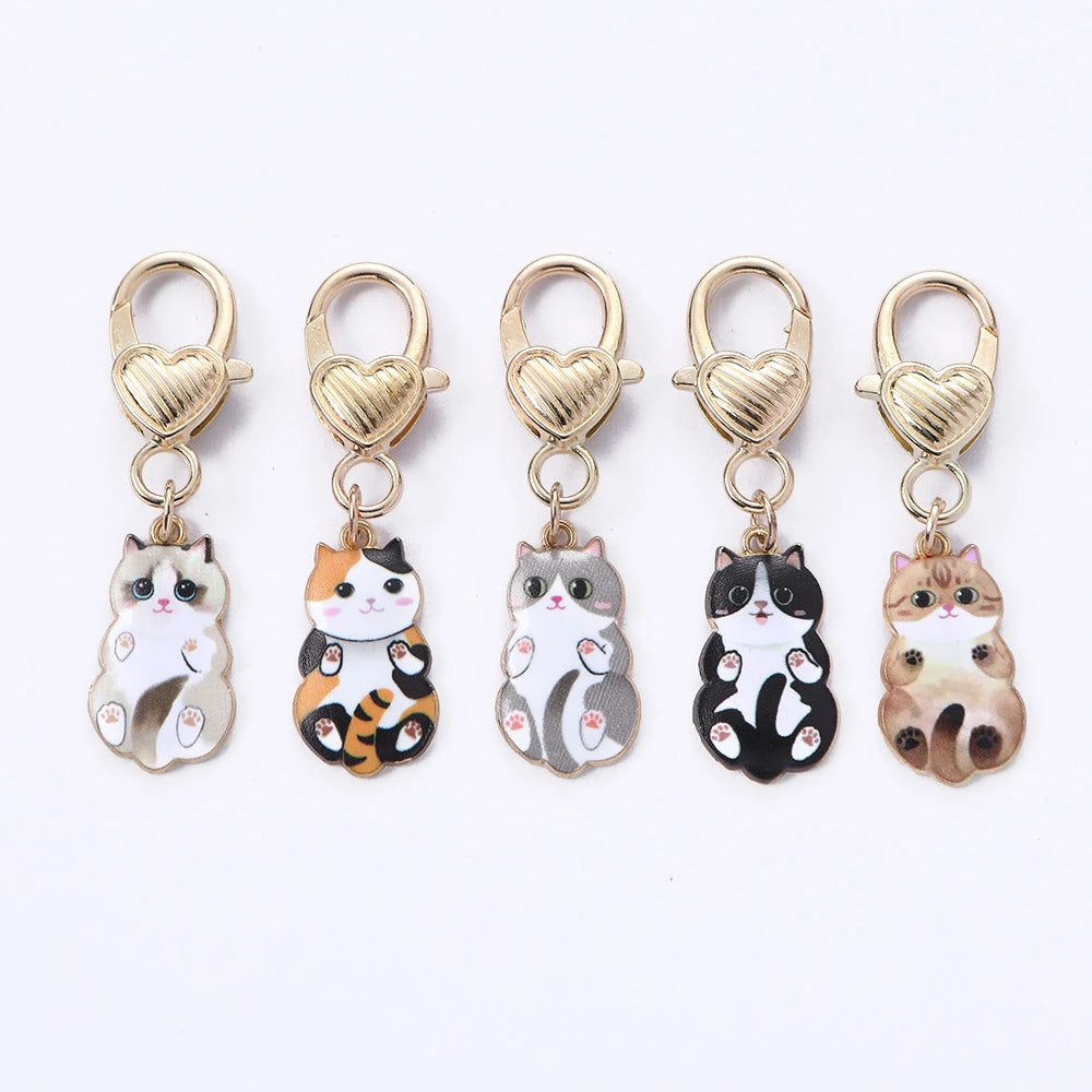 😻Small super cute kitty keyring - Your personal companion🗝️🗝️