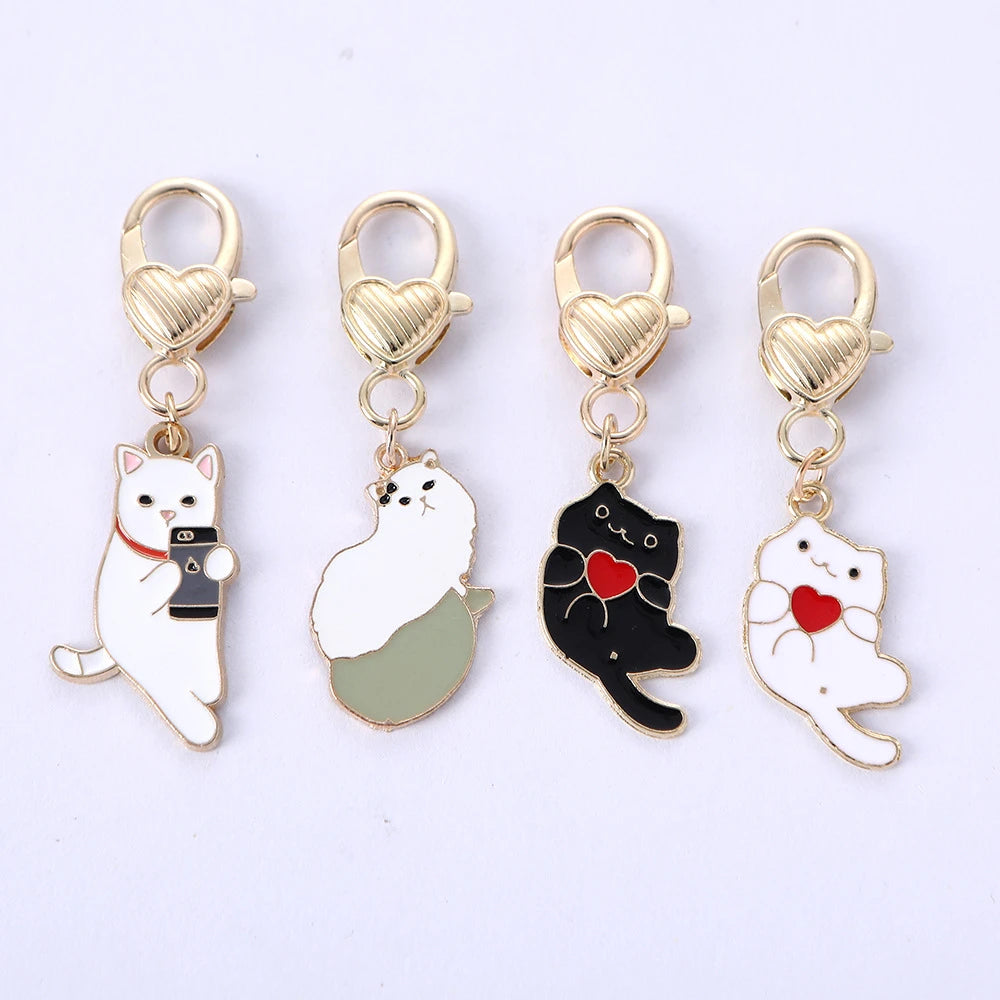 😻Small super cute kitty keyring - Your personal companion🗝️🗝️