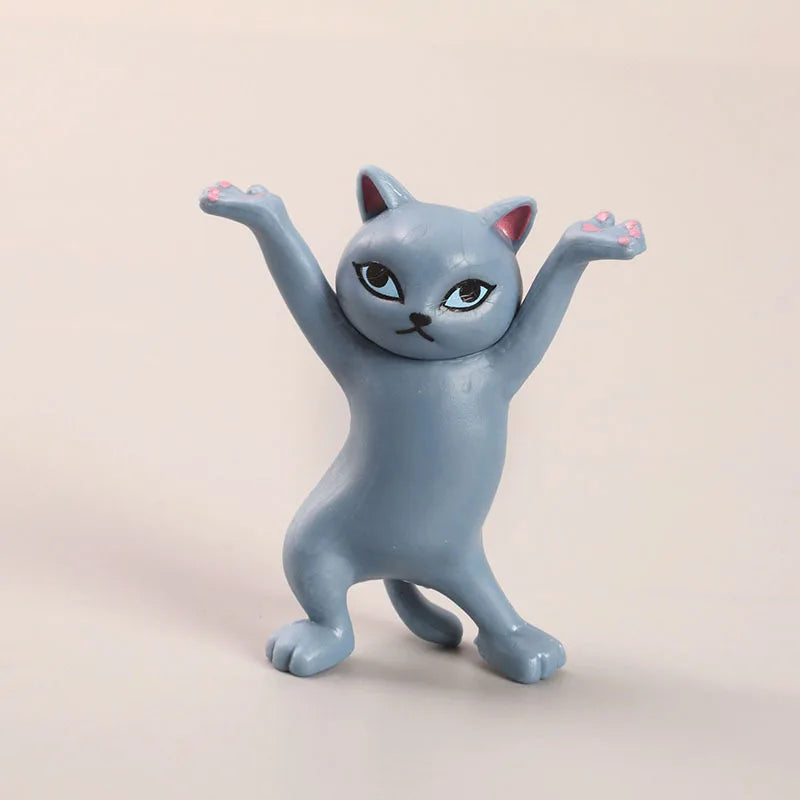 "¡Pon las manos arriba en el aire!" - Soporte para bolígrafo y auriculares Strrrong Kitty🐈🖋️