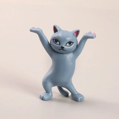 "¡Pon las manos arriba en el aire!" - Soporte para bolígrafo y auriculares Strrrong Kitty🐈🖋️