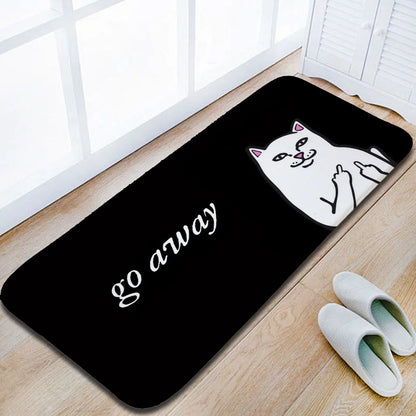 😹Hilarious door mat to welcome unwanted guests appropriately...