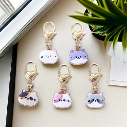 😻Small super cute kitty keyring - Your personal companion🗝️🗝️