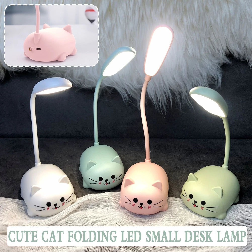 💡"My Glowing Kitty"🥰 - La lámpara de escritorio y luz nocturna portátil más dulce😽