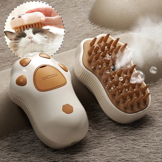 "The Fluff Brush" - Patita del gatito🐾, ballena🐳o delfín - cepillo de vapor frío y cuidado 