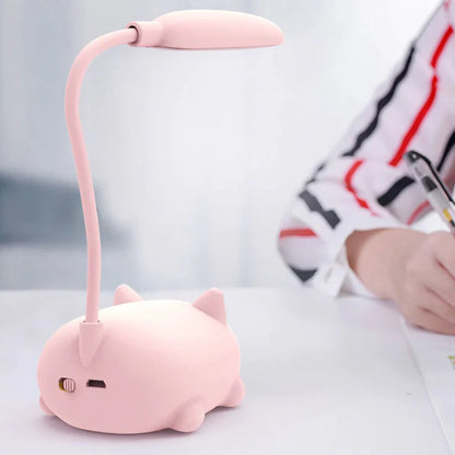 💡"My Glowing Kitty"🥰 - La lámpara de escritorio y luz nocturna portátil más dulce😽