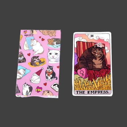 Baraja de tarot de memes de Kitty 
