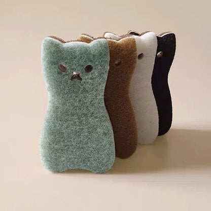 ¡Cuatro lindos gatitos te ayudarán a lavar los platos!🧽🧼🫧🐈