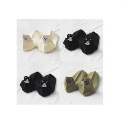 🧦"Sneaker Kitties" - This cuteness will blow your SOCKS off!☀️ - 4 pairs of sneaker socks with kitty embroidery😽