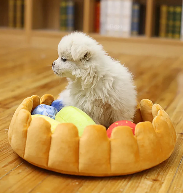 🥝🍓"Delicious Fruit Tart" - The funniest kitty and doggy bed😹